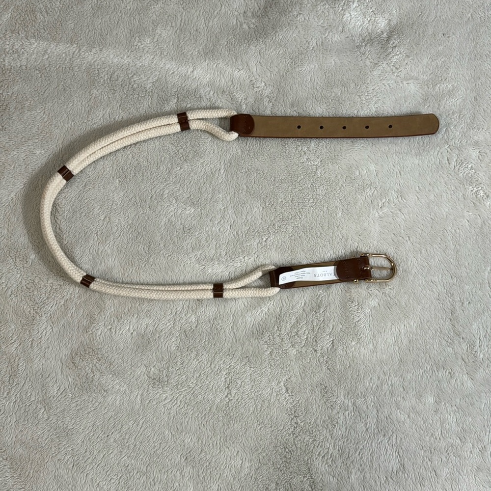 Talbots rope belt
